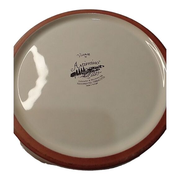 Portugal VICENZA by ARTIMINO 11.5” Round Mixing Serving Bowl Cream Scrolls - Picture 11 of 13